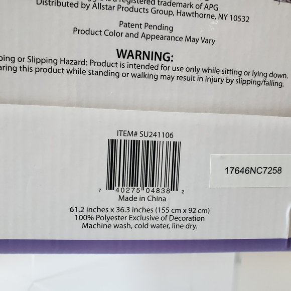 Snuggie Tails Adult Mermaid Tail Blanket Aqua Gltr - Picture 8 of 11